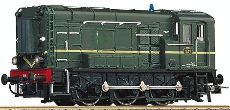 Diesel locomotive class 500/600 (3-RAIL AC)<br /><a href='images/pictures/Roco/69390.jpg' target='_blank'>Full size image</a>